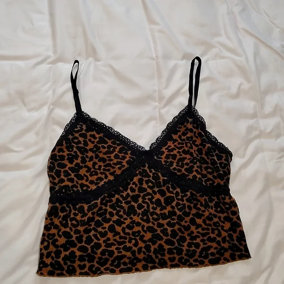 Wild Fable Leopard Lace Trim Chemise - Picture 10 of 10